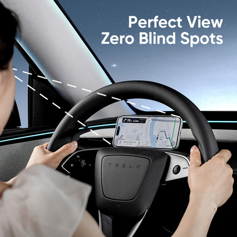 Qi2 Movable Phone Holder for Tesla Model Y 2025  / Model 3 2024